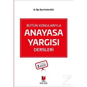 Anayasa Yargısı- Ferhat Uslu