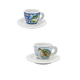 Ancap Edex In Our Hands 190 ml 4 Parça 2 Kişilik Espresso Tabak ve Fincan Takımı