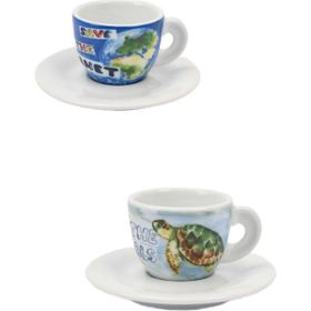 Ancap Edex In Our Hands 190 ml 4 Parça 2 Kişilik Espresso Tabak ve Fincan Takımı