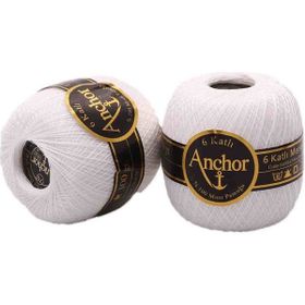 Anchor Merserize No 70 Beyaz Dantel İpi