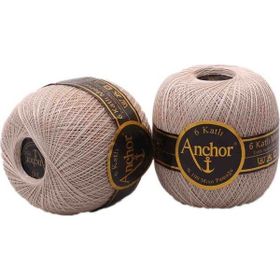 Anchor No 60 Ekru Merserize Dantel İpi