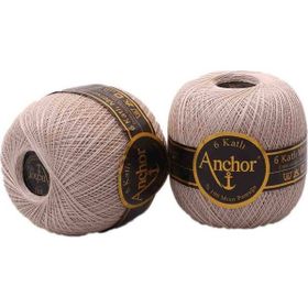 Anchor No 60 Ekru Merserize Dantel İpi