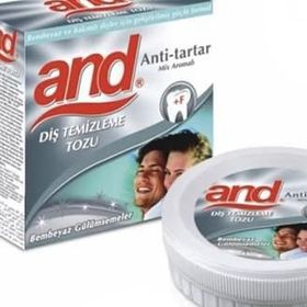 And 40 gr Anti-Tartar Diş tozu