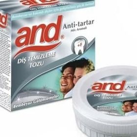 And 40 gr Anti-Tartar Diş tozu