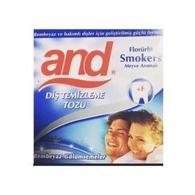 And 40 gr Smokers Diş Temizleme Tozu