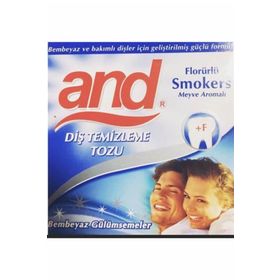 And Smokers Diş Parlatma Tozu
