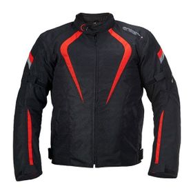 Andes Lady Mercury Air Jacket Kırmızı Siyah Motosiklet Montu