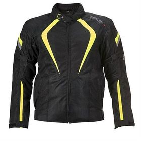 Andes Lady Mercury Air Jacket Kırmızı Siyah Motosiklet Montu