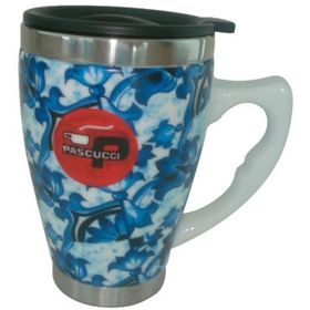 Andoutdoor AND333 Içi Çelik Dışı Desenli Seramik Kupa