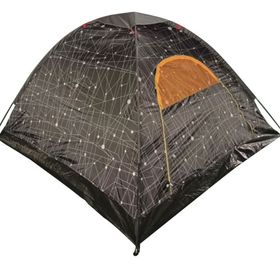 Andoutdoor Monodome 3 Kişilik Siyah Kamp Çadırı