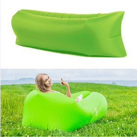 Andoutdoor Yeşil Pratik Şişme Şezlong