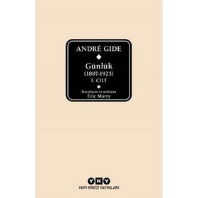 Andre Gide Günlük 1887-1925 1.Cilt - Kutulu - Eric Marty