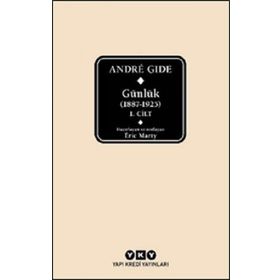 Andre Gide Günlük 1887-1925 1.Cilt - Kutulu - Eric Marty