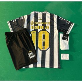 Andream Neymar Jr. Santos 2025/2026 Yeni Sezon 4'lü Set Çocuk Futbol Forması