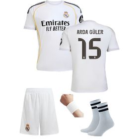 Andream Real Madrid Arda Güler 2026 Beyaz 4'lü Çocuk Forması