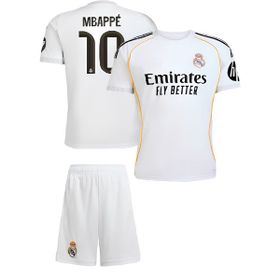 Andream Real Madrid Mbappe 2026 Yeni Sezon Beyaz 2'li Set Forma Çocuk Forması