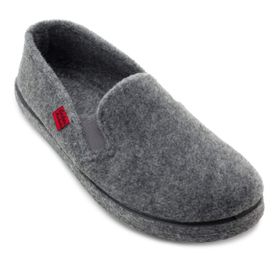 Andrés Machado AM002 Gri Keçe Unisex Rahat Terlik