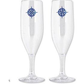 AndTableware 240444 2'li Şeffaf Şampanya Bardağı