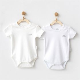 Andy Wawa Kısa Kol 2'li Basic Ekru 9-12 Ay Body