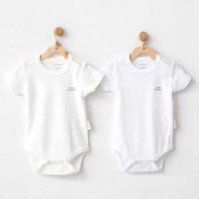 Andy Wawa Kısa Kol 2'li Basic Ekru 9-12 Ay Body
