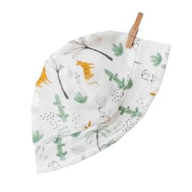 Andywawa AC21690R Kız Erkek Bebek Doğa Temalı Ekru Şapka