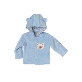 Andywawa AC22325 Erkek Bebek Mavi Kadife Mont