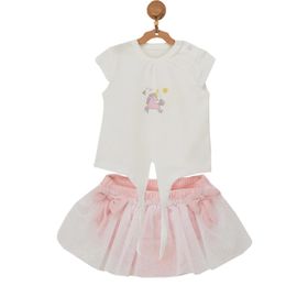 Andywawa Ac22718 Unicorn Ekru Bebek Takım