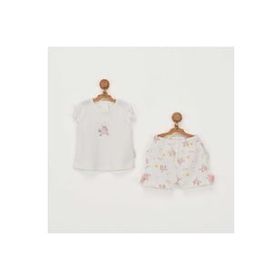 Andywawa Ac22719 Unicorn 2'li Ekru Bebe Takım