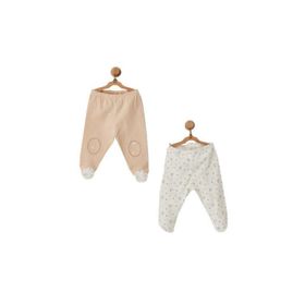 Andywawa AC22763 Bej Little Bear Bebek Pantolonu