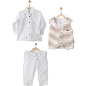 Andywawa AC23615 Cool Dude White 3'lü Bebek Takım
