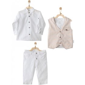 Andywawa AC23615 Cool Dude White 3'lü Bebek Takım