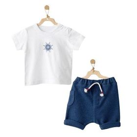 Andywawa AC23734 NAVY Marine 2'li Bebek Takım