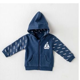 Andywawa AC23737 Lacivert Erkek Bebek Ceket