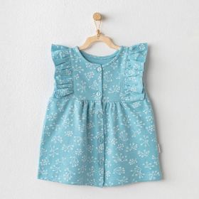Andywawa AC23754 Love Holidays Mavi Bebek Elbise