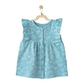 Andywawa AC23754 Love Holidays Mavi Bebek Elbise