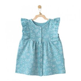 Andywawa AC23754 Love Holidays Mavi Bebek Elbise