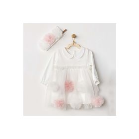 Andywawa AC24500 Dress Band Set Petit Love Bebek Elbise Takım