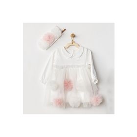 Andywawa AC24500 Dress Band Set Petit Love Bebek Elbise Takım