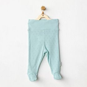Andywawa AC24706 Jacquard Patikli Green Bebek Pantolon