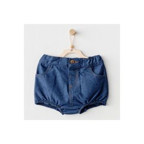 Andywawa AC25933 İndigo Casual Bebek Şort