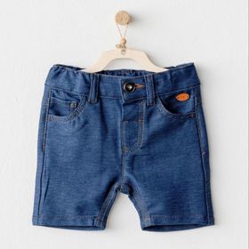 Andywawa AC25939 İndigo Casual Bebek Şort