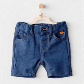 Andywawa AC25939 İndigo Casual Bebek Şort