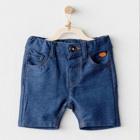 Andywawa AC25939 İndigo Casual Bebek Şort