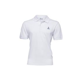 Anemoss Çapa Beyaz Polo Yaka Erkek T-Shirt