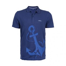 Anemoss Çapa Lacivert Polo Yaka Erkek T-shirt