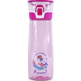 Anemoss Denizci Kız Tritan 600 ml Lila Matara