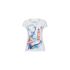 Anemoss Fenerci Kız Beyaz Kadın T-shirt
