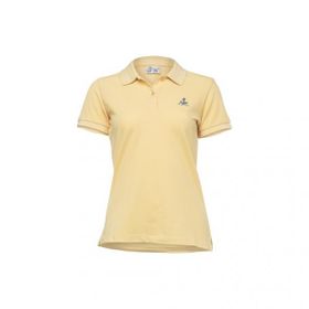 Anemoss Yengeç Sarı Polo Yaka Kadın T-Shirt