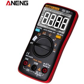 Aneng AN113D 6000 Sayım Kırmızı Dijital Multimetre
