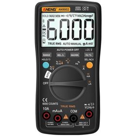 Aneng AN9002 6000 Sayar Profesyonel Ac Dijital RMS Multimetre